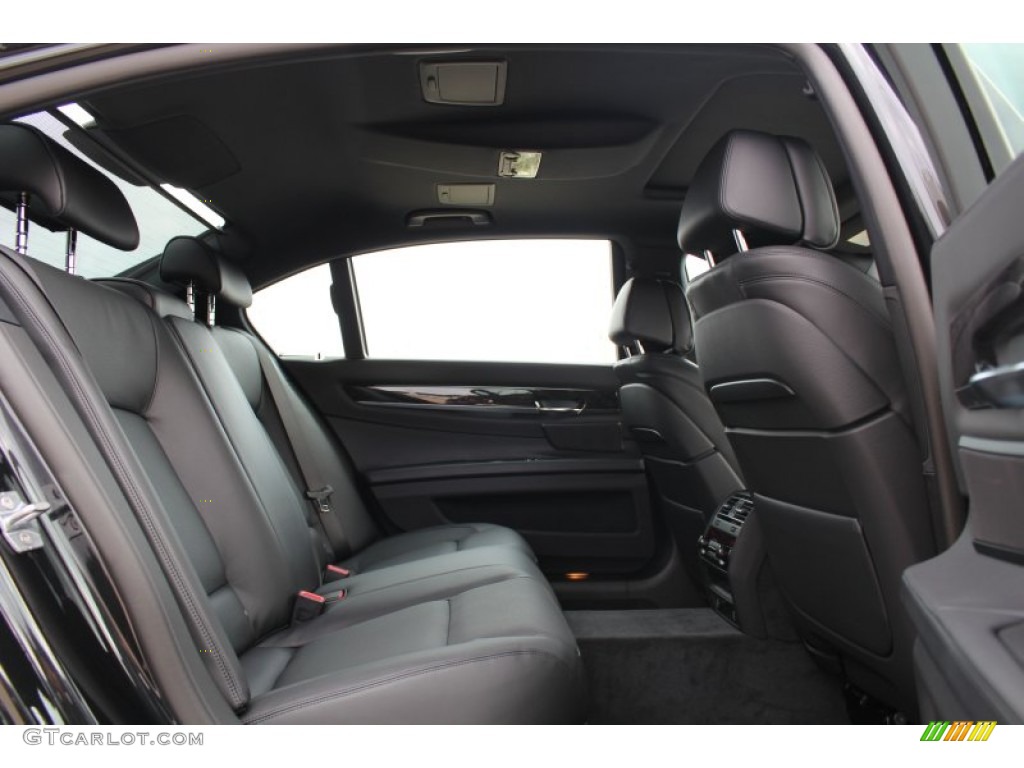 2013 7 Series 750Li Sedan - Black Sapphire Metallic / Black photo #19