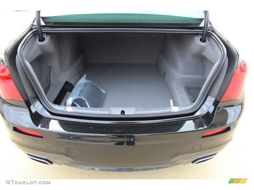 2013 7 Series 750Li Sedan - Black Sapphire Metallic / Black photo #20