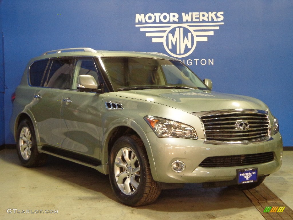 2012 QX 56 4WD - Mountain Sage / Graphite photo #1