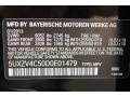 668: Jet Black 2013 BMW X5 xDrive 35i Premium Color Code