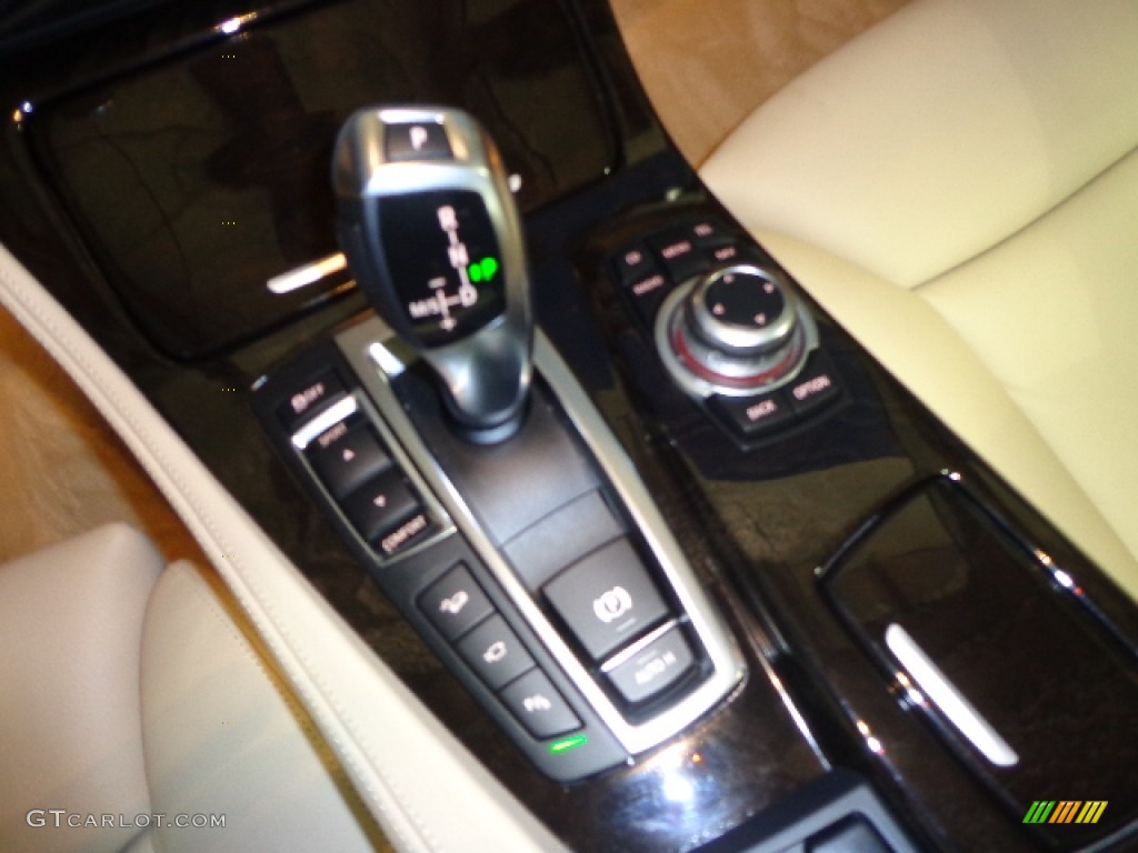 2012 5 Series 535i xDrive Sedan - Dark Graphite Metallic II / Venetian Beige photo #20
