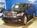 2011 Black Obsidian Infiniti QX 56 4WD  photo #4