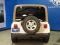 2000 Stone White Jeep Wrangler Sahara 4x4  photo #8