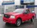 Bright Red - F150 STX SuperCab 4x4 Photo No. 1