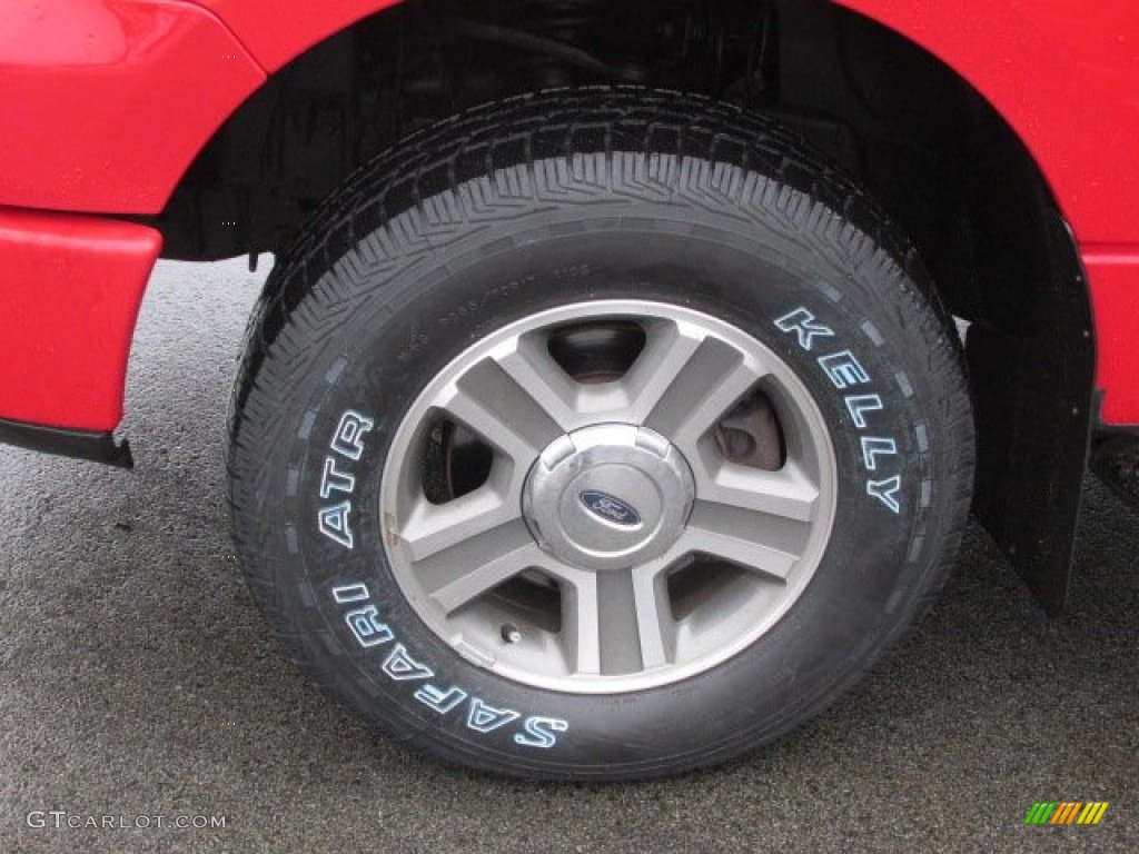 2008 Ford F150 STX SuperCab 4x4 Wheel Photo #76493603