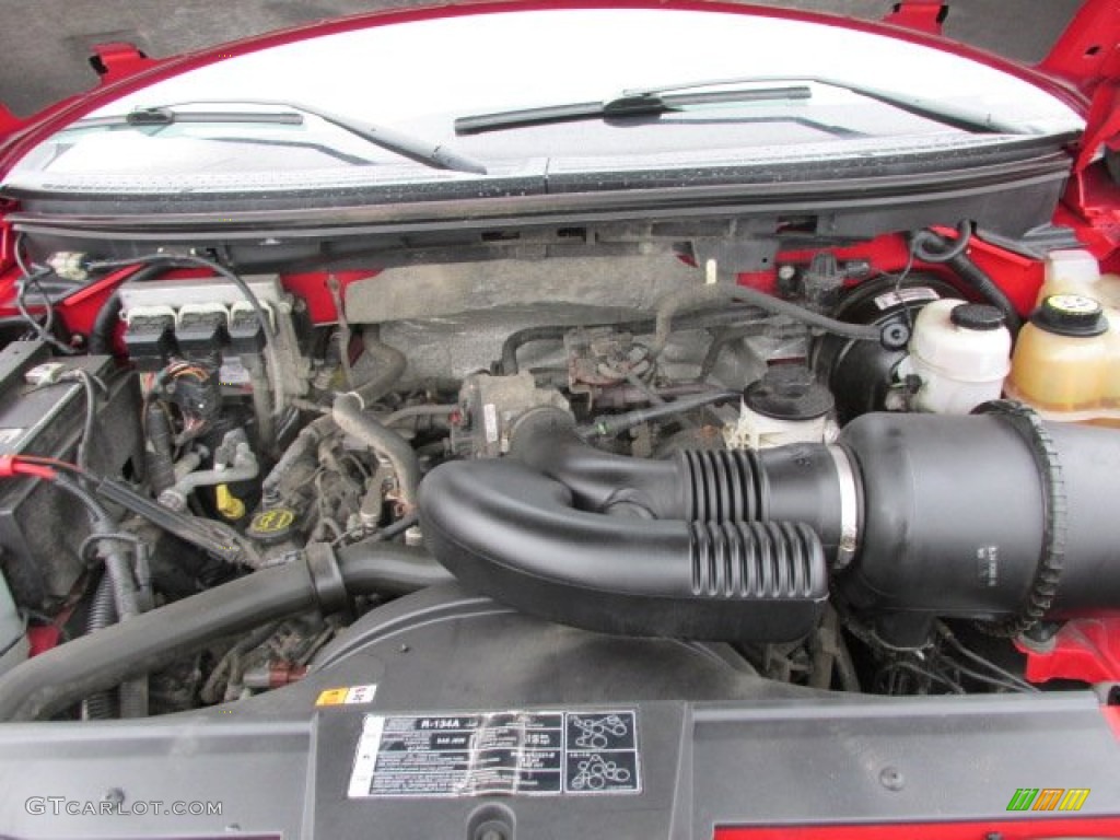 2008 Ford F150 STX SuperCab 4x4 4.6 Liter SOHC 16-Valve Triton V8 Engine Photo #76493633