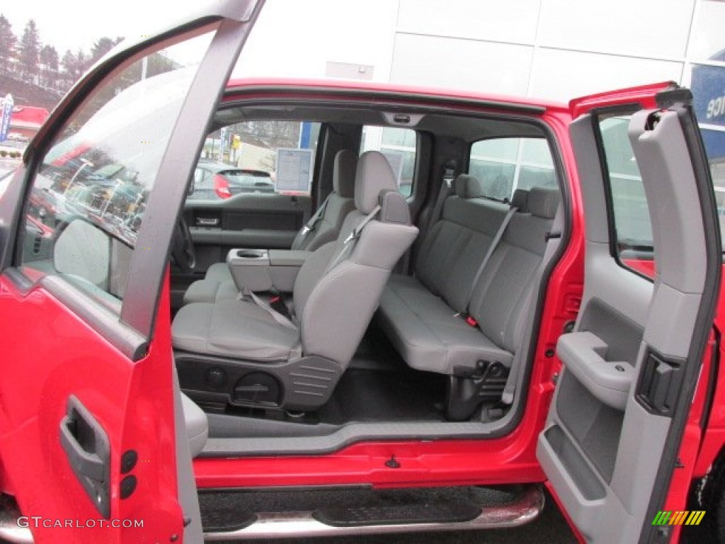 Medium/Dark Flint Interior 2008 Ford F150 STX SuperCab 4x4 Photo #76493636