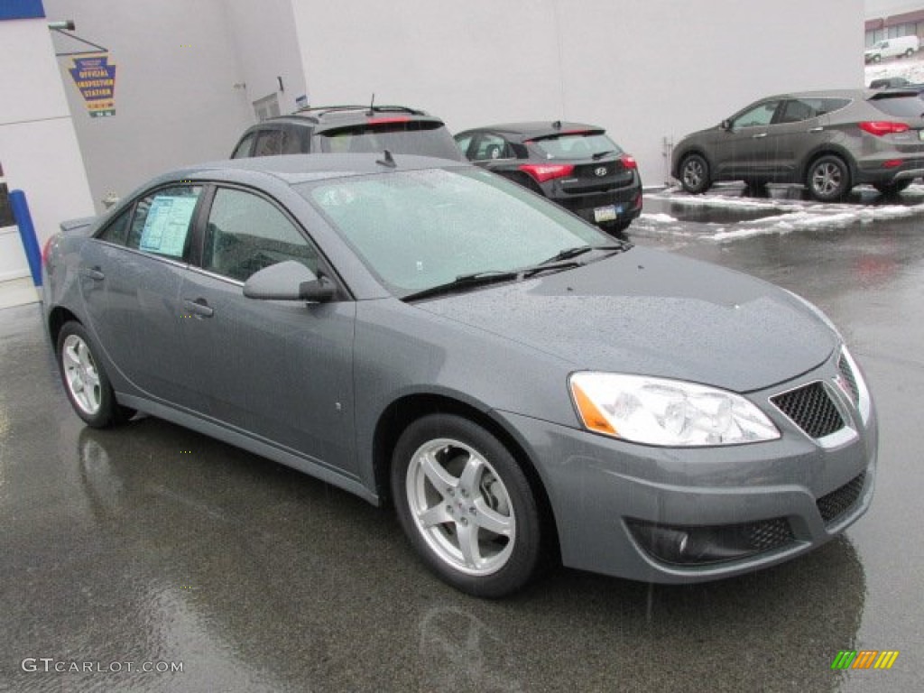 Dark Steel Gray Metallic 2009 Pontiac G6 V6 Coupe Exterior Photo #76493759