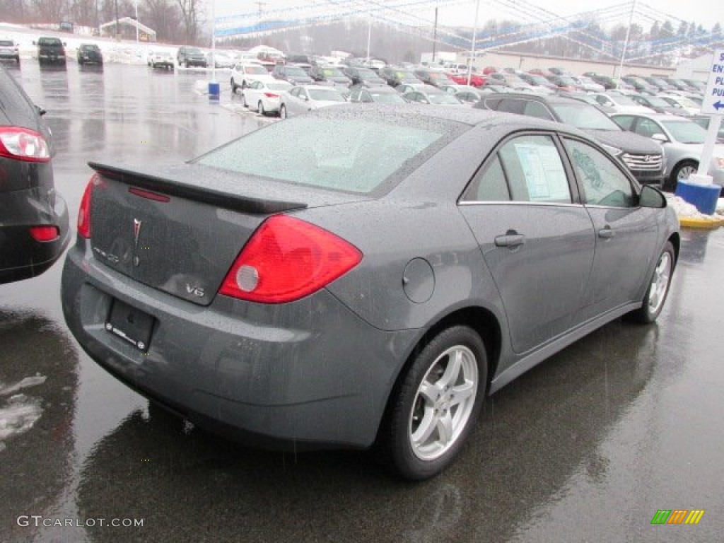 2009 G6 V6 Coupe - Dark Steel Gray Metallic / Ebony photo #7