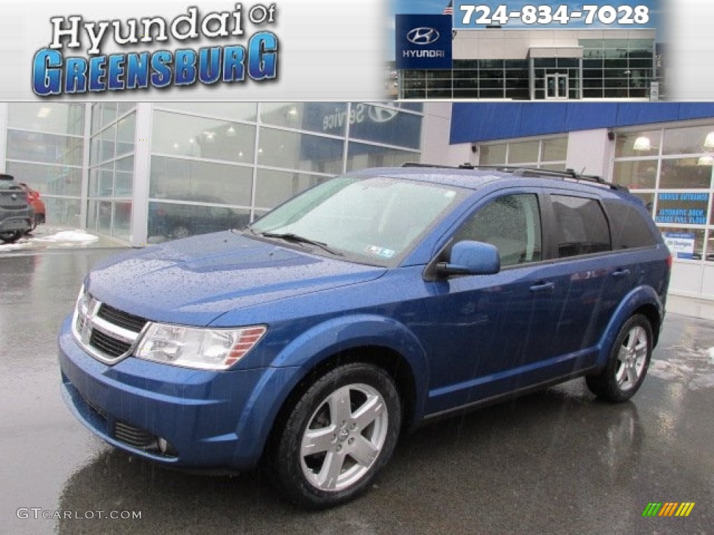 Deep Water Blue Pearl Dodge Journey