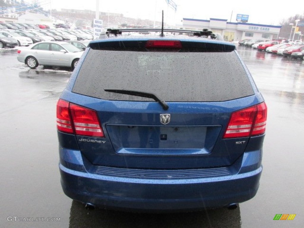 2009 Journey SXT - Deep Water Blue Pearl / Dark Slate Gray/Light Graystone photo #7