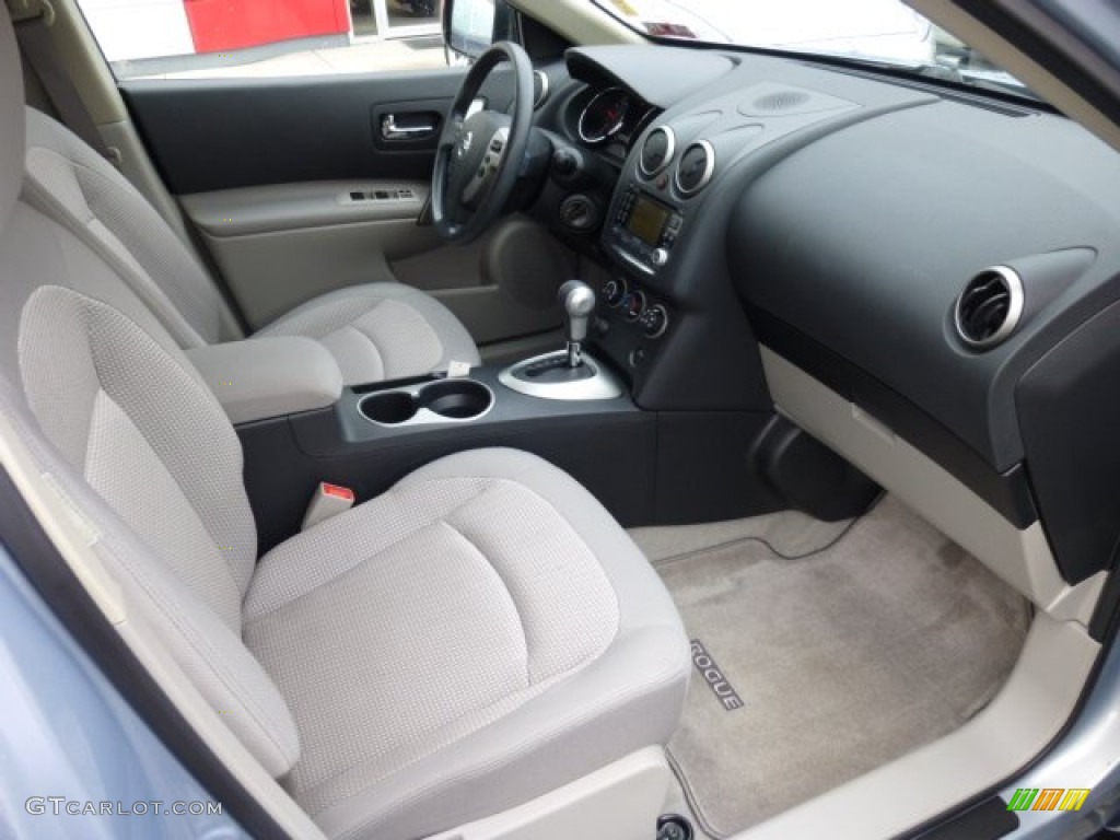2011 Rogue SV AWD - Frosted Steel Metallic / Gray photo #4