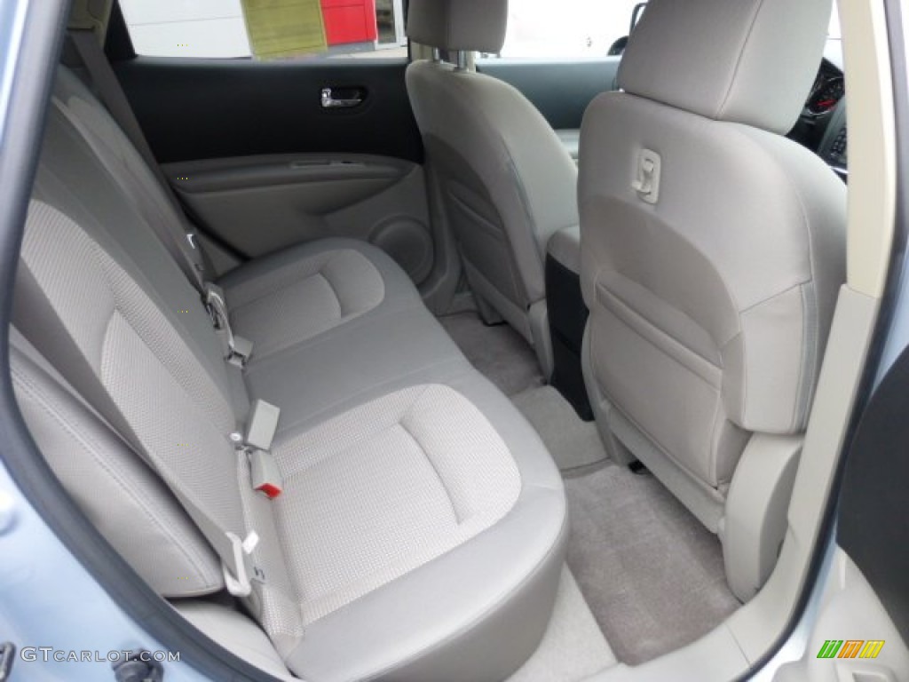 2011 Rogue SV AWD - Frosted Steel Metallic / Gray photo #5