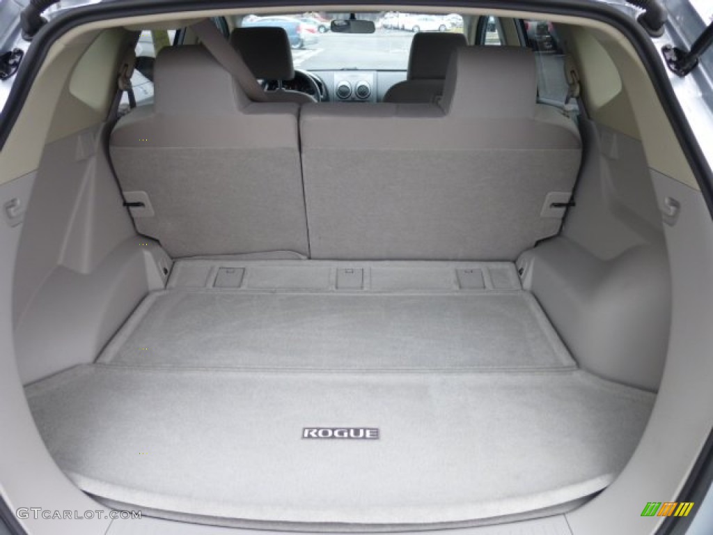 2011 Rogue SV AWD - Frosted Steel Metallic / Gray photo #6