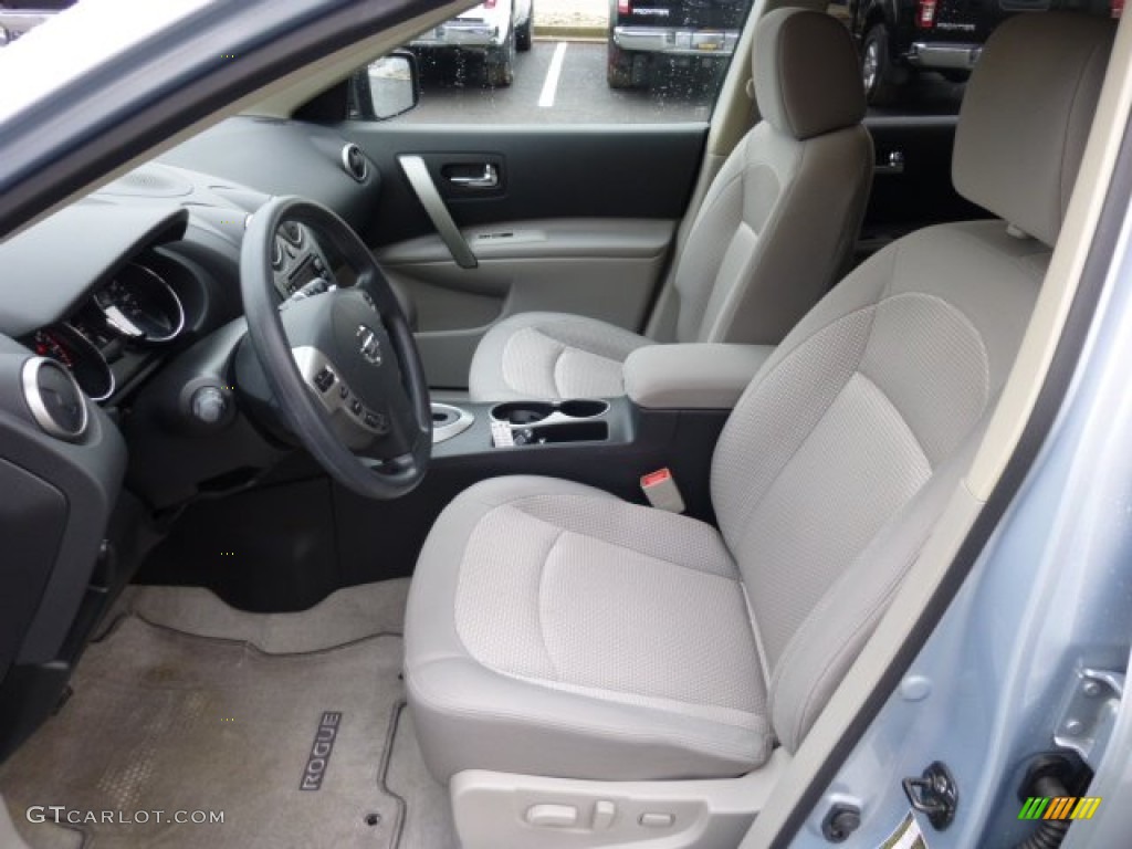 2011 Rogue SV AWD - Frosted Steel Metallic / Gray photo #7