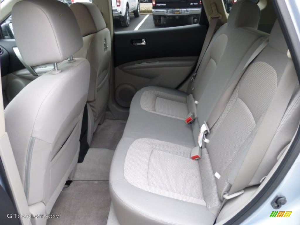 2011 Rogue SV AWD - Frosted Steel Metallic / Gray photo #14