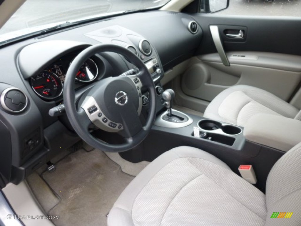 2011 Rogue SV AWD - Frosted Steel Metallic / Gray photo #16