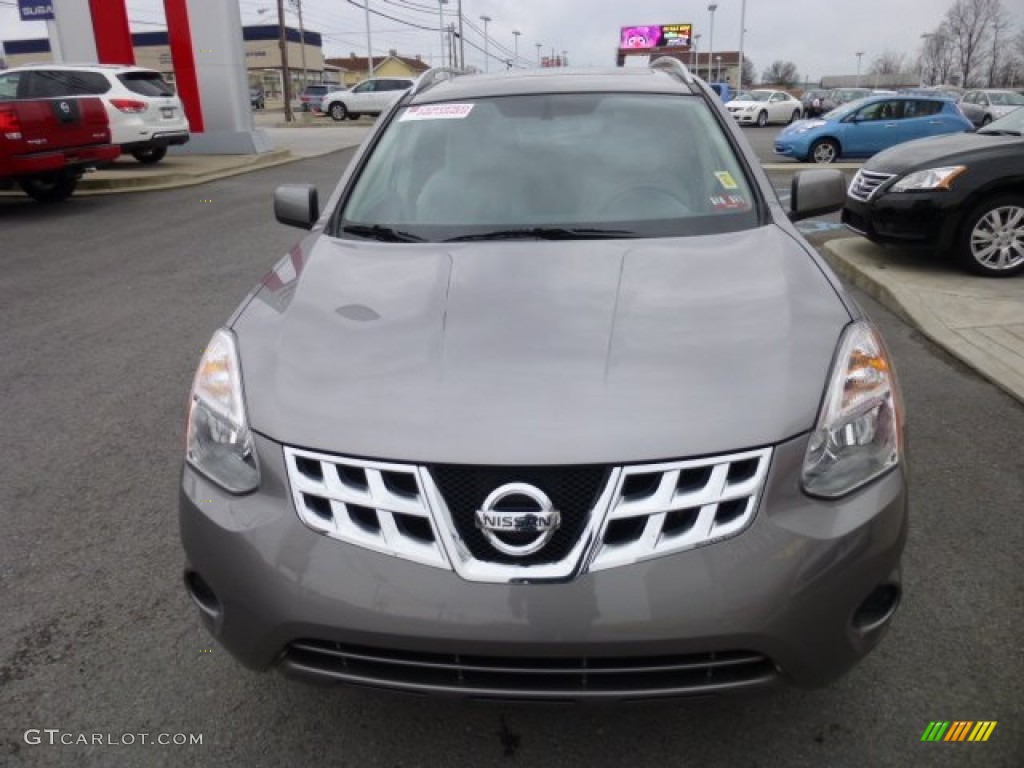 2011 Rogue SV AWD - Gotham Gray Metallic / Gray photo #2