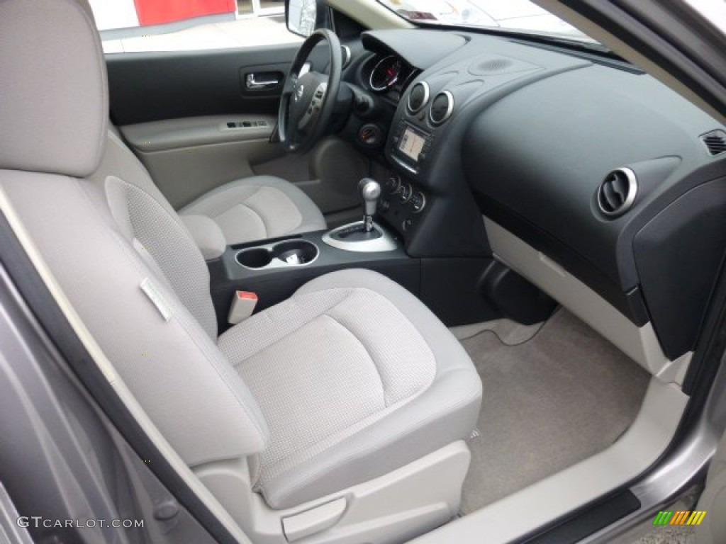 2011 Rogue SV AWD - Gotham Gray Metallic / Gray photo #4