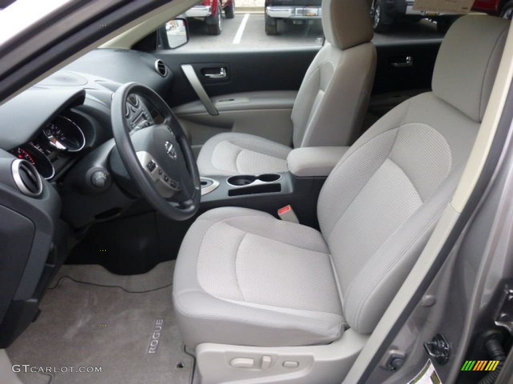 2011 Rogue SV AWD - Gotham Gray Metallic / Gray photo #7