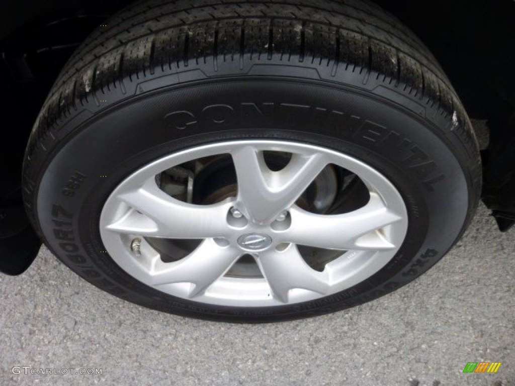 2011 Rogue SV AWD - Gotham Gray Metallic / Gray photo #11