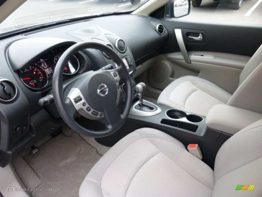 2011 Rogue SV AWD - Gotham Gray Metallic / Gray photo #15