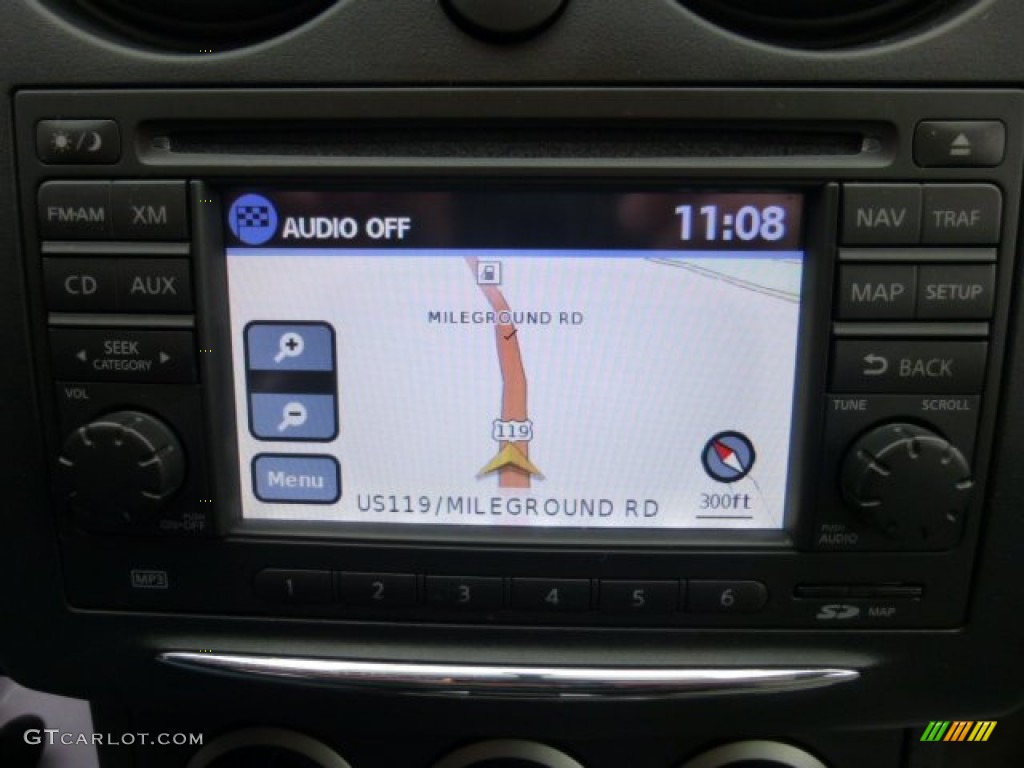 2011 Rogue SV AWD - Gotham Gray Metallic / Gray photo #19