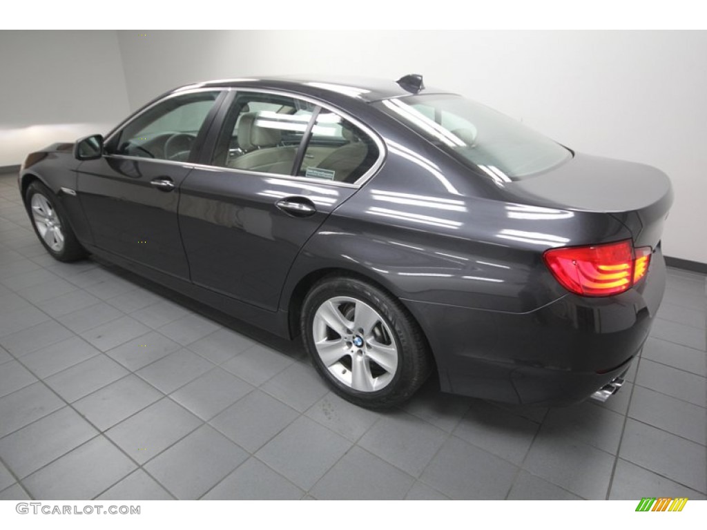 Dark Graphite Metallic II 2012 BMW 5 Series 528i Sedan Exterior Photo #76496331