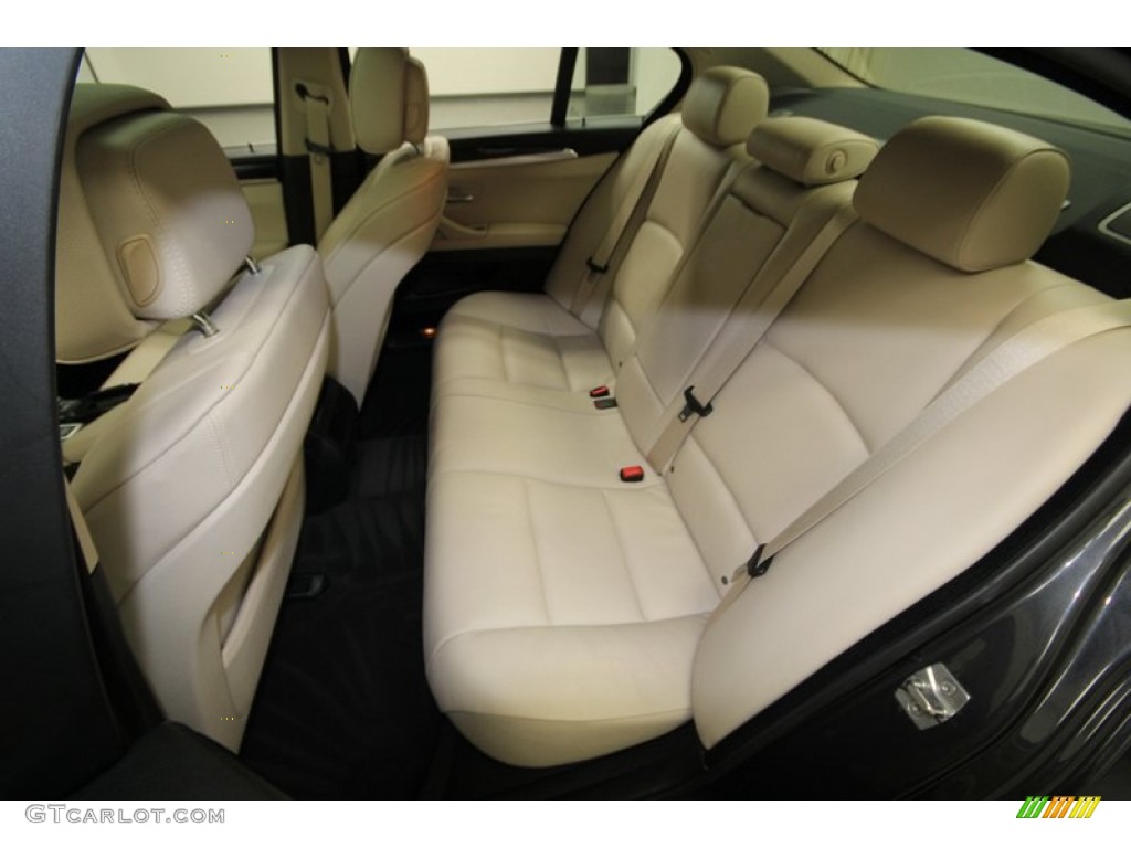 2012 BMW 5 Series 528i Sedan Rear Seat Photo #76496355