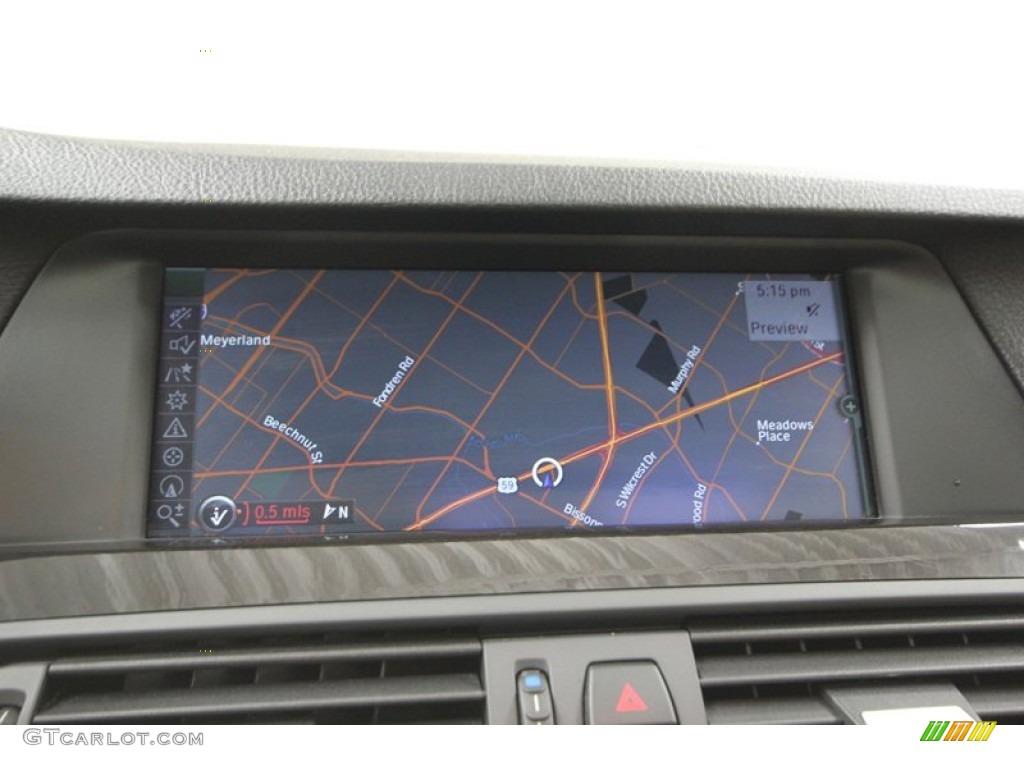 2012 BMW 5 Series 528i Sedan Navigation Photo #76496379