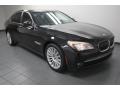 2012 Black Sapphire Metallic BMW 7 Series 750i Sedan  photo #1