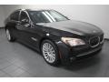 Black Sapphire Metallic 2012 BMW 7 Series 750i Sedan