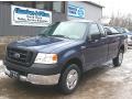 True Blue Metallic 2005 Ford F150 XL Regular Cab