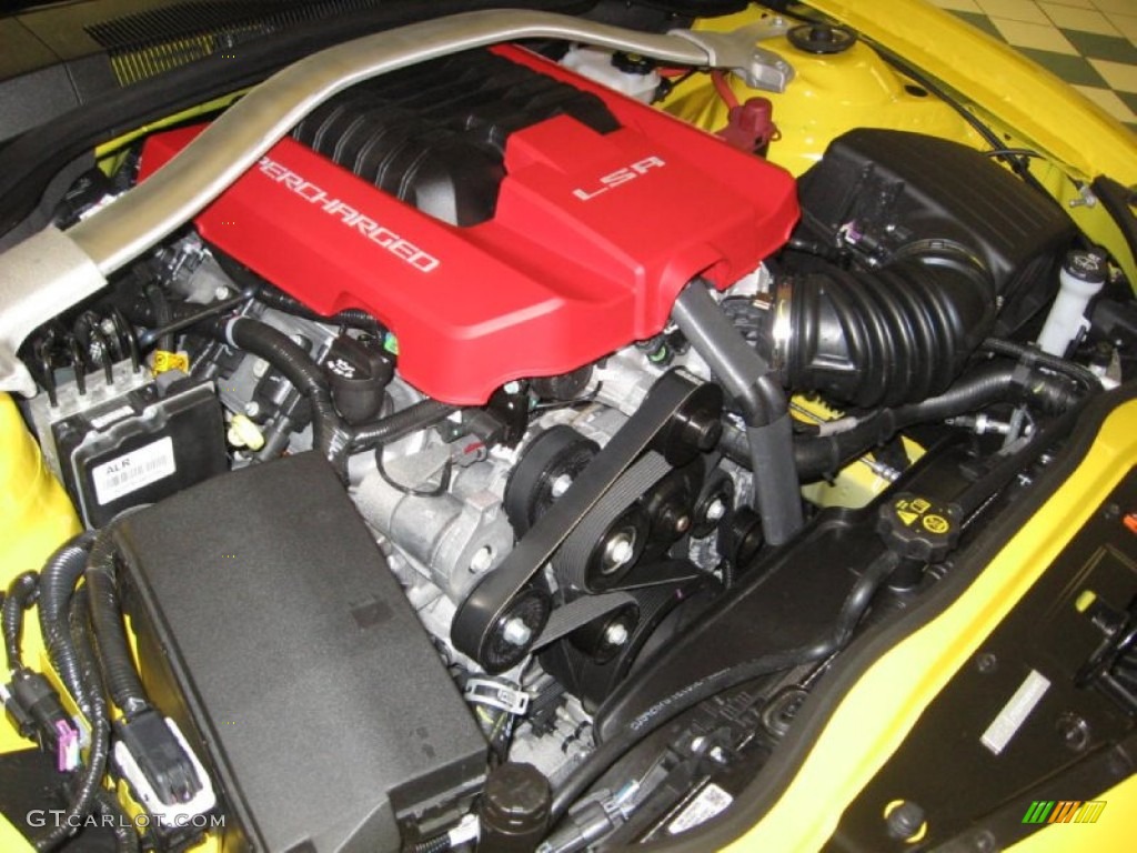 2013 Chevrolet Camaro ZL1 6.2 Liter Eaton Supercharged OHV 16-Valve LSA V8 Engine Photo #76500833
