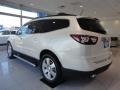 2013 White Diamond Tricoat Chevrolet Traverse LTZ AWD  photo #4