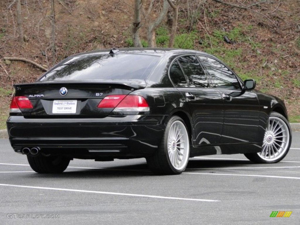 2007 7 Series Alpina B7 - Black Sapphire Metallic / Black photo #2