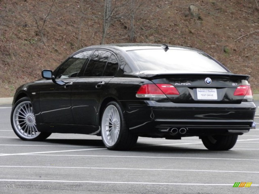 2007 7 Series Alpina B7 - Black Sapphire Metallic / Black photo #3