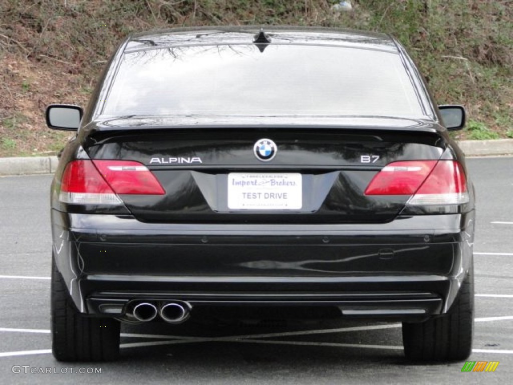 2007 7 Series Alpina B7 - Black Sapphire Metallic / Black photo #9