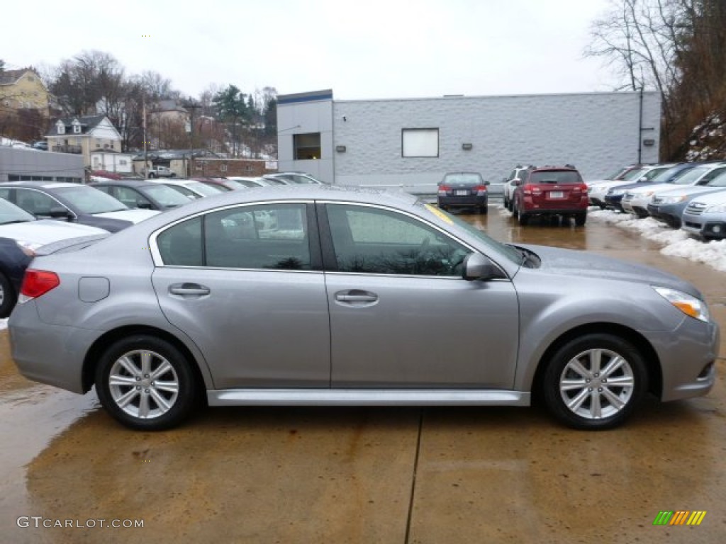 Steel Silver Metallic 2010 Subaru Legacy 2.5i Premium Sedan Exterior Photo #76501550