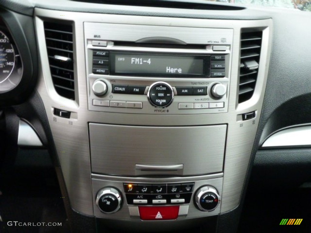 2010 Subaru Legacy 2.5i Premium Sedan Controls Photo #76501826