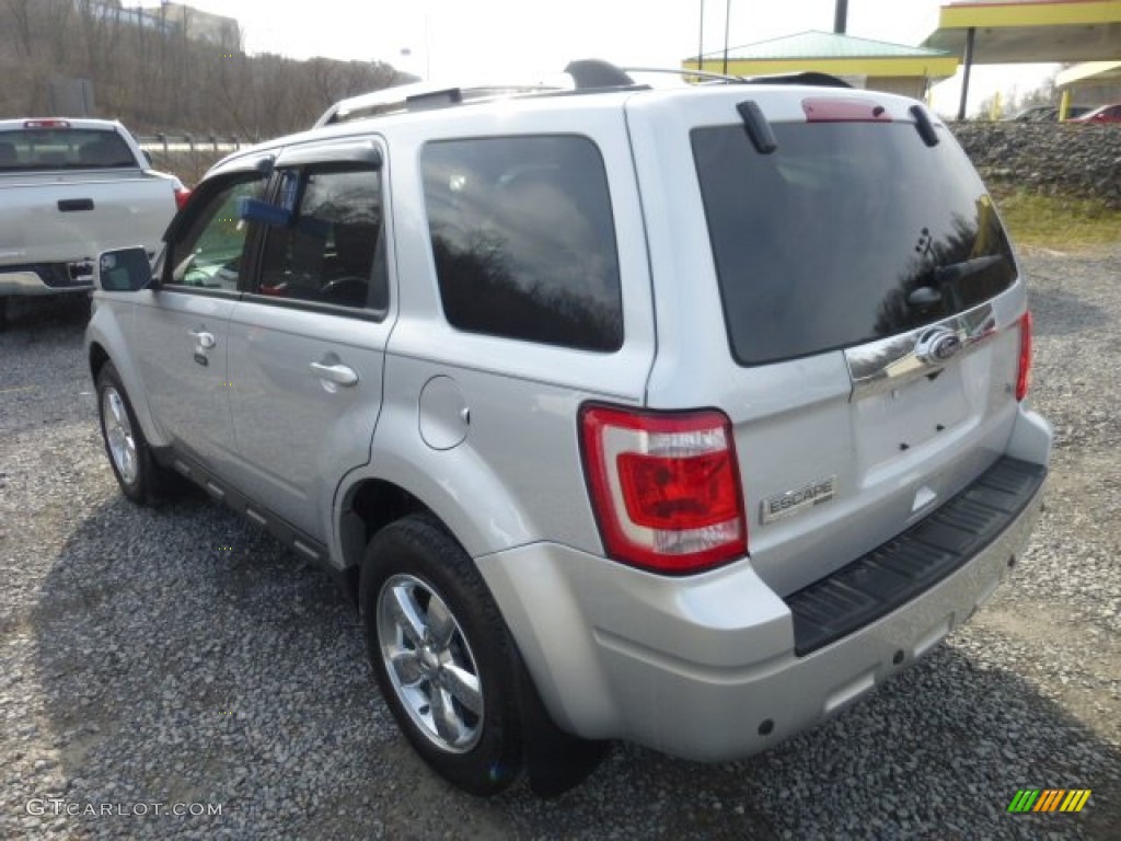 2012 Escape Limited V6 4WD - Ingot Silver Metallic / Charcoal Black photo #4