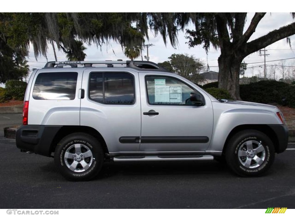 Brilliant Silver 2012 Nissan Xterra S Exterior Photo #76502134