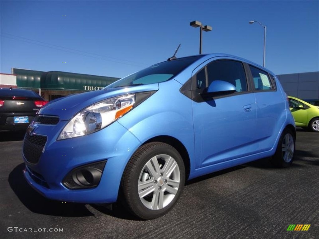 Denim (Blue) 2013 Chevrolet Spark LS Exterior Photo #76502360