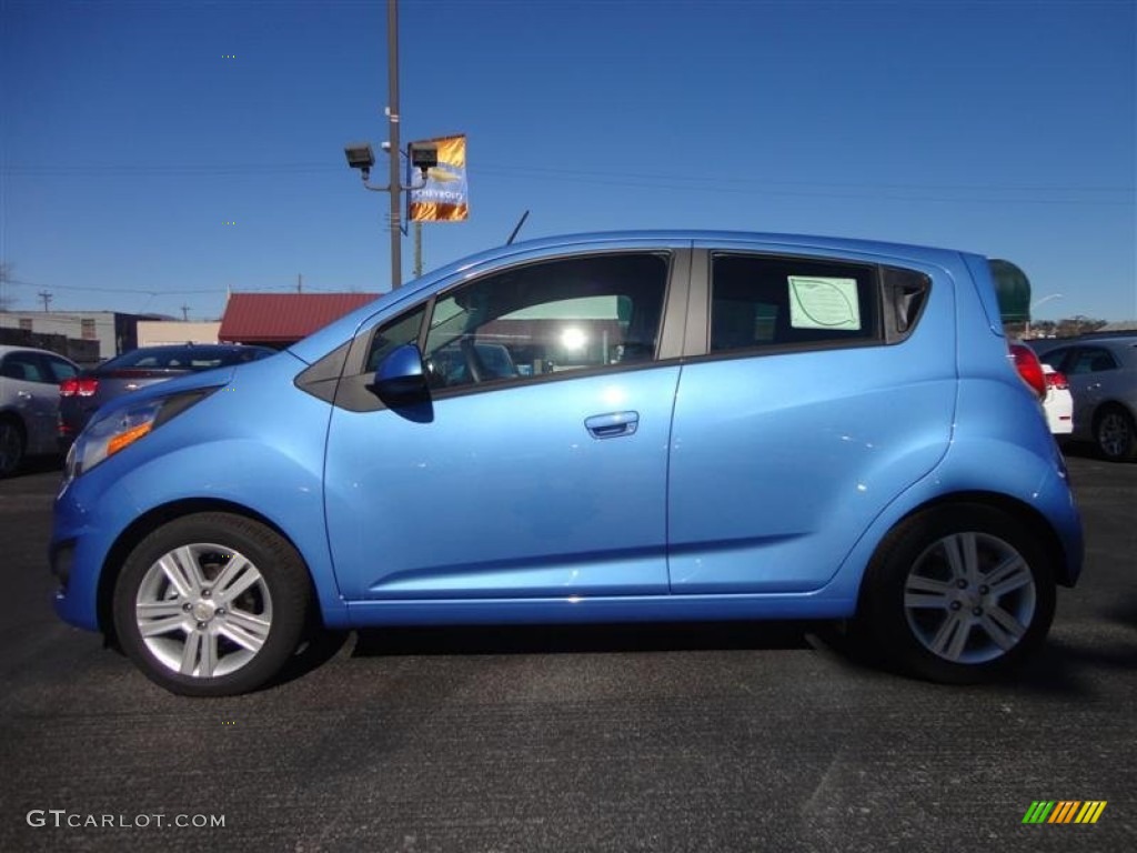 Denim (Blue) 2013 Chevrolet Spark LS Exterior Photo #76502383