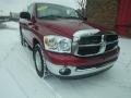 2008 Inferno Red Crystal Pearl Dodge Ram 1500 SLT Regular Cab  photo #1