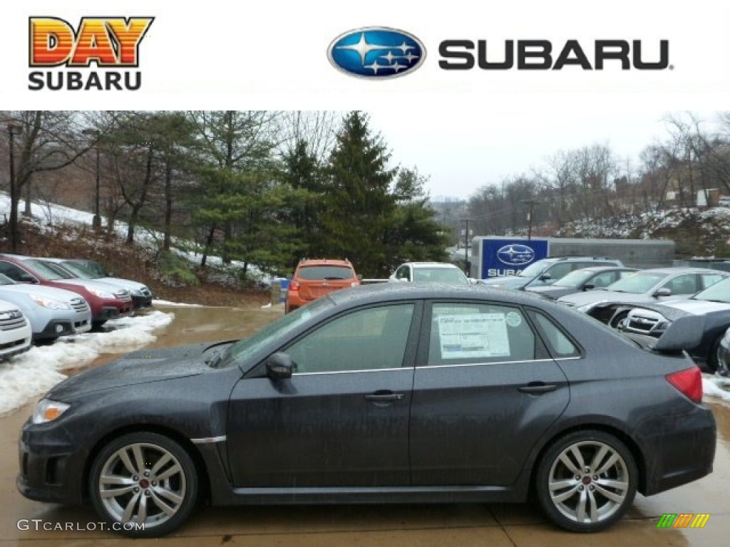 Dark Gray Metallic Subaru Impreza