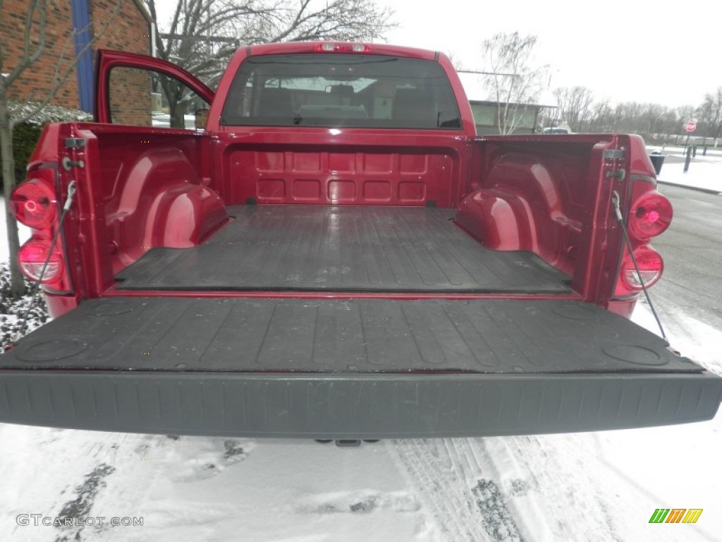 2008 Ram 1500 SLT Regular Cab - Inferno Red Crystal Pearl / Medium Slate Gray photo #7