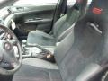 Front Seat of 2013 Impreza WRX STi 4 Door