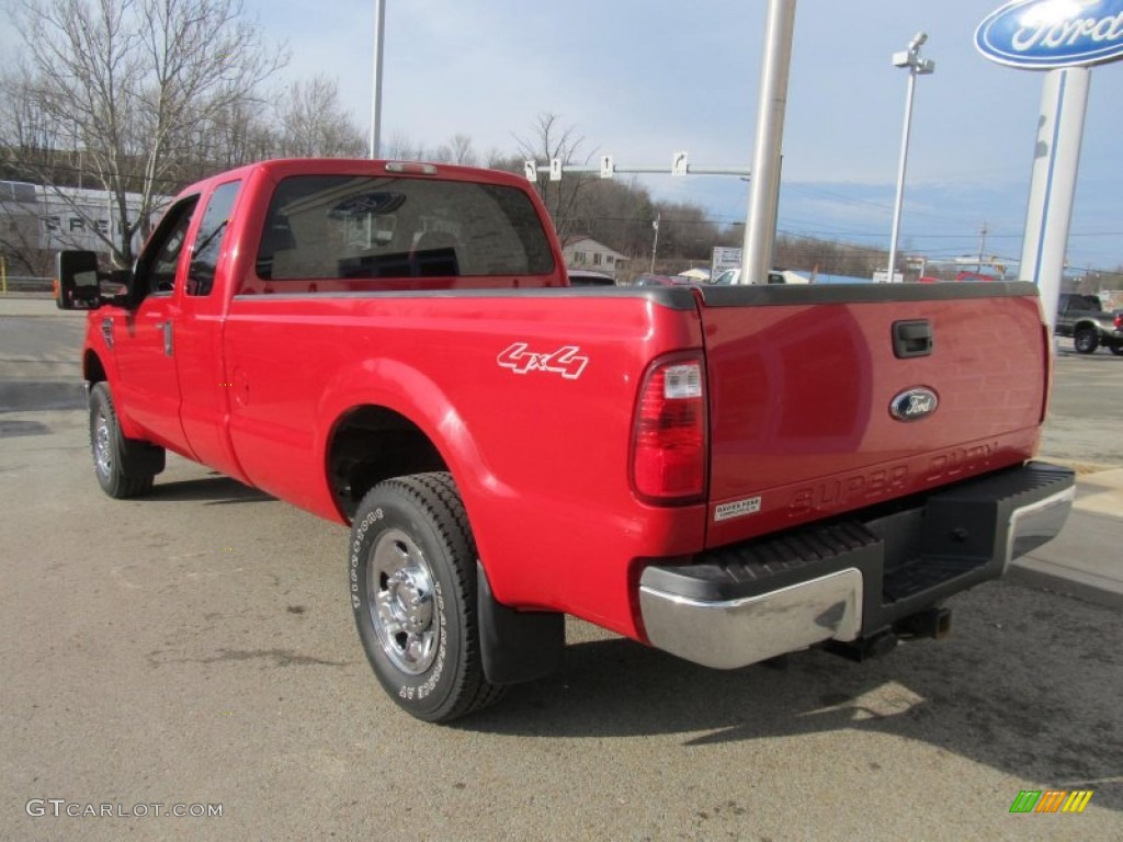 Red 2009 Ford F250 Super Duty XLT SuperCab 4x4 Exterior Photo #76503138