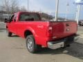 Red 2009 Ford F250 Super Duty XLT SuperCab 4x4 Exterior